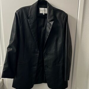 Rebecca Minkoff Black Faux Leather Jacket